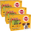 Pedigree Adult Wet Dog Food Pouches Mixed in Gravy 12 x 100g (Box of 3)