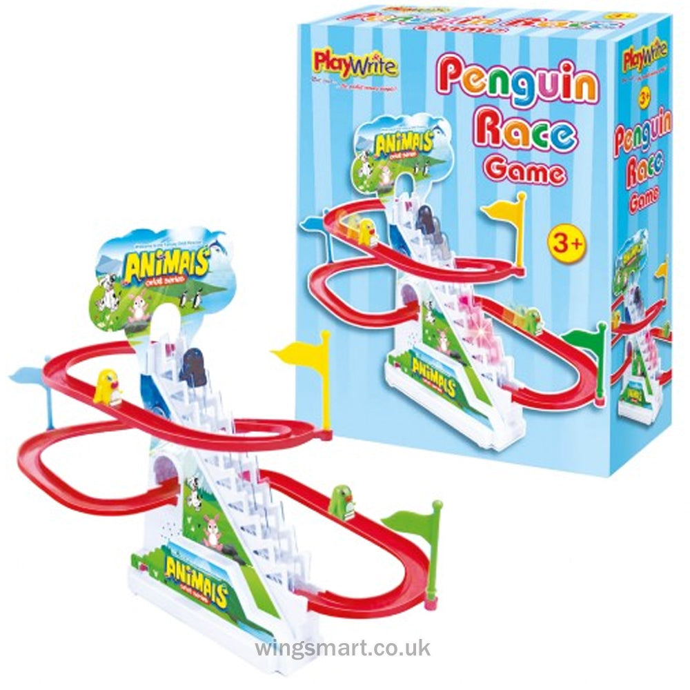 Penguin Race Track Game 24x18cm