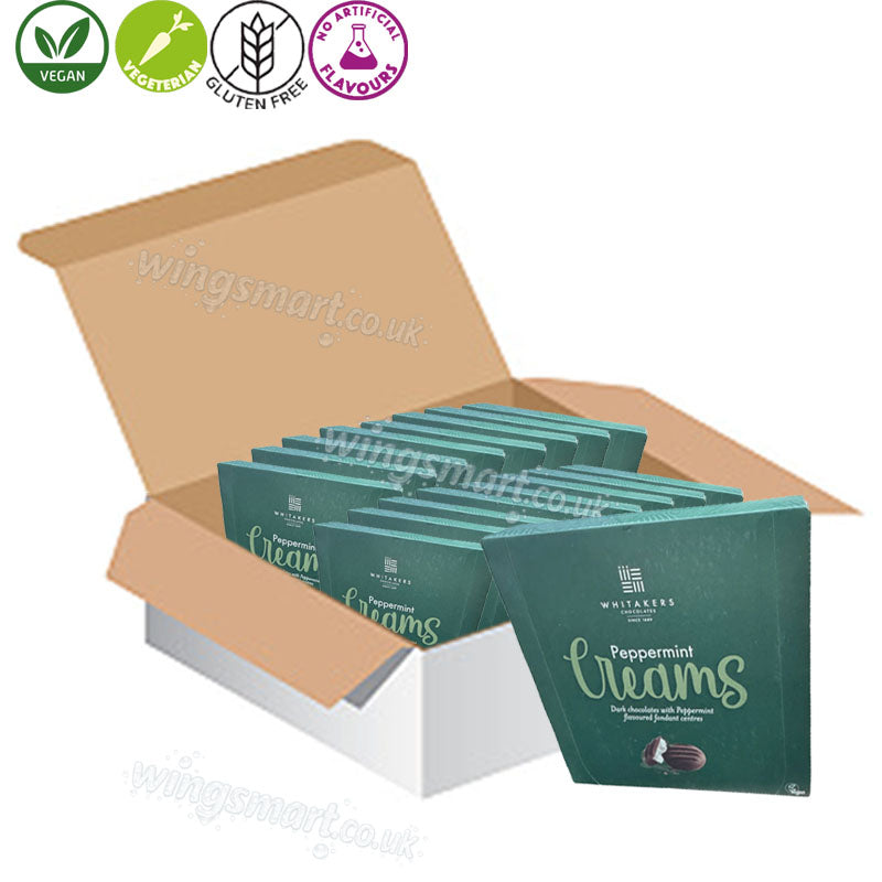 Whitakers Assorted Creams Chocolates 90g Box (box of 16)