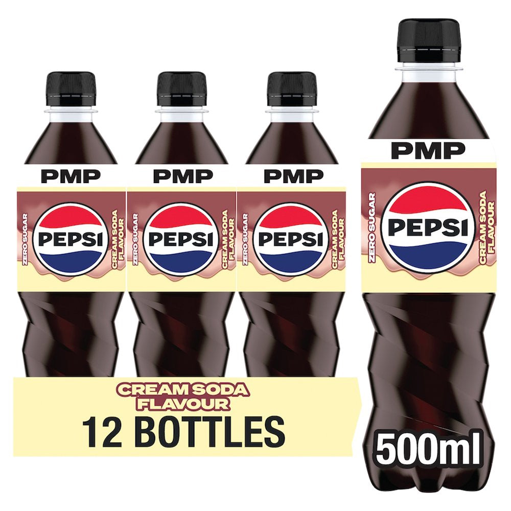 Pepsi Cream Soda Flavour PMP Bottle 500ml