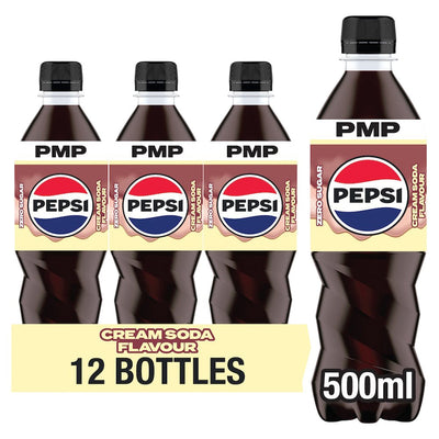 Pepsi Cream Soda Flavour PMP Bottle 500ml