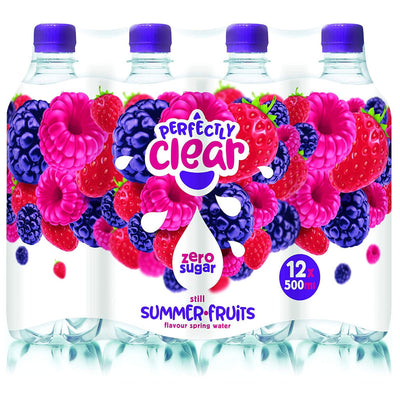 Perfectly Clear Still Flavoured Spring Water 500ml – 12 Bottles