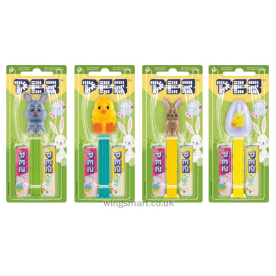 Pez Easter Candy Impulse Pack - 17g, Pack of 12 - Limited Edition Treats