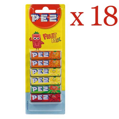 Pez Fruit Mix Refills 6 Pack 51g – 18 Packs