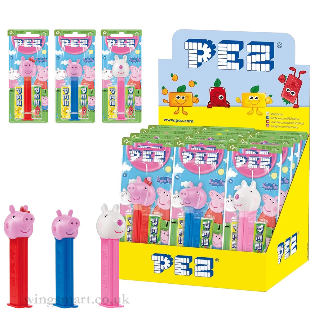 Pez Character Variety 1+2 Impulse Packs 17g (Box of 12)