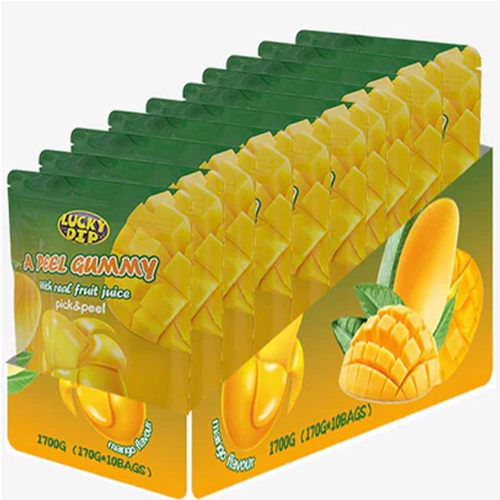 Pick & Peel Fruit Gummies 170g – Assorted Flavors (10 Count)