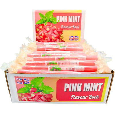 Pink Mint Flavoured Rock 120 x 25g