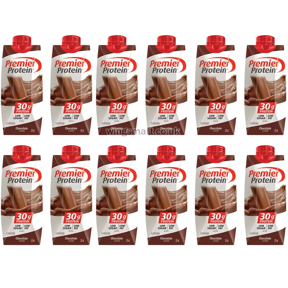 Premier Protein Chocolate Shakes, 12 x 325ml