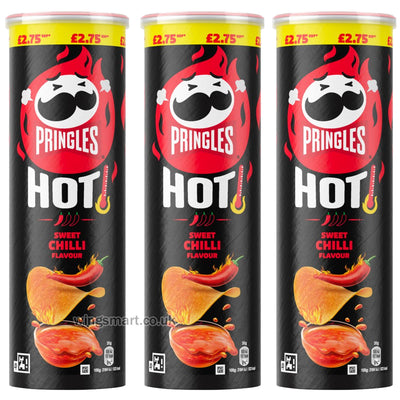 Pringles Hot Sweet Chilli Sharing Crisps 160g PMP