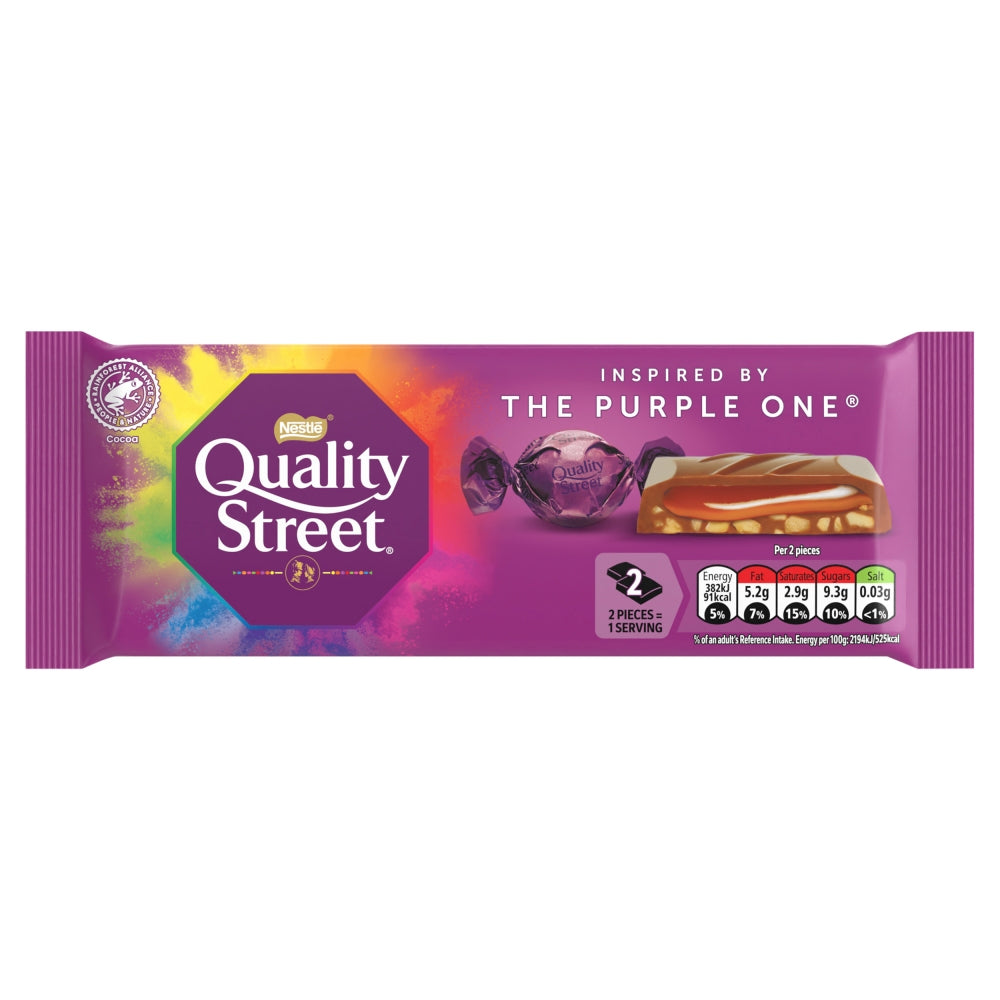 Quality Street The Purple One Chocolate Sharing Bar 87g