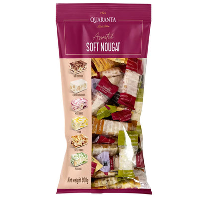 Quaranta Assorted Italian Soft Nougat, 900g