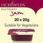 Lichfields Raspberry Jam Portions 20 x 20g