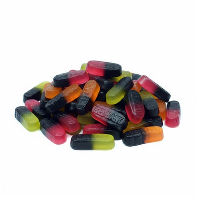 Red Band Fruit Duos Liquorice 500g – Fruity Chewy Sweet Treat