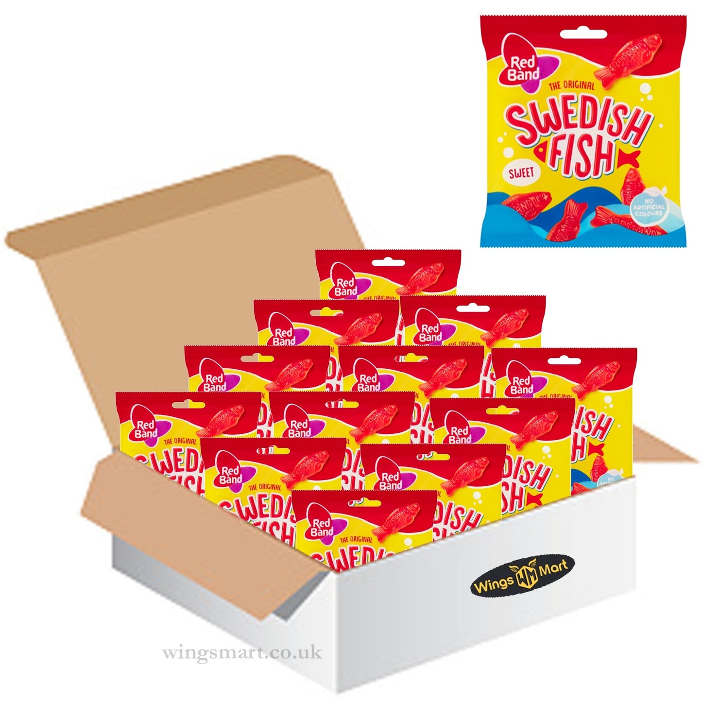 Red Band The Original Sweet Swedish Fish 100g