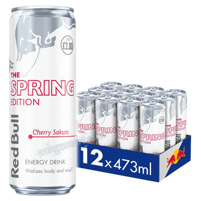 Red Bull Spring Edition Cherry Sakura Energy Drink 473ml PMP