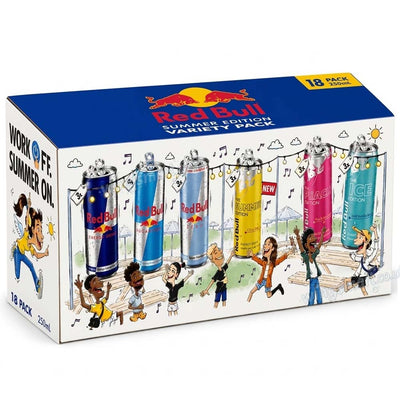 Red Bull Summer Edition Variety Energy Drink Cans 18 x 250ml