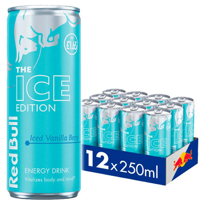 Red Bull The Winter Edition Iced Vanilla Berry Energy Drink 250ml PMP