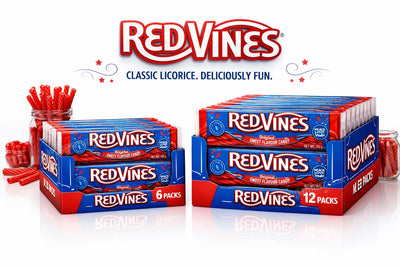 Red Vines Original Red Twists Candy 142g (6 Packs / 12 Packs)