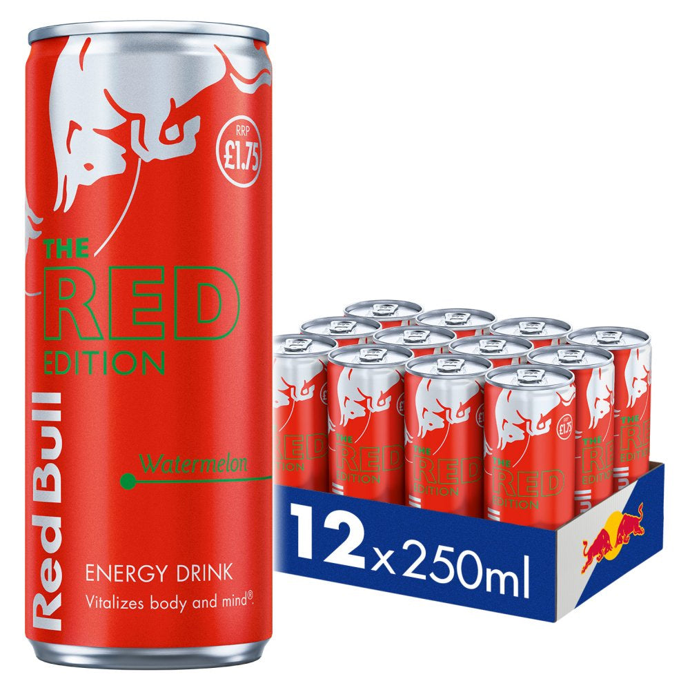 Red Bull Energy Drink Red Edition Watermelon PMP 250ml