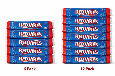 Red Vines Original Red Twists Candy 142g (6 Packs / 12 Packs)