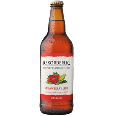 Rekorderlig Strawberry-Lime Premium Swedish Cider 500ml (Case of 15)