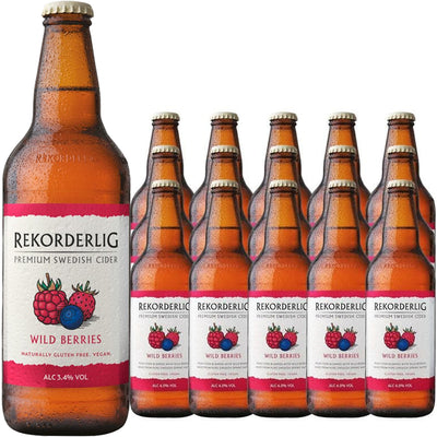 Rekorderlig Wild Berries Premium Swedish Cider 500ml (Case of 15)