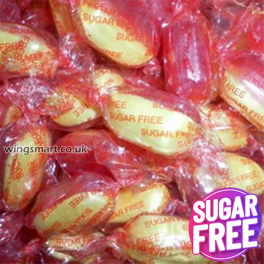 SUGAR FREE Hard Boiled Sweets- Pick And Mix Quality Wrapped Sweets Bag - WingsMart