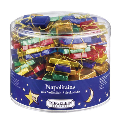 Riegelein Milk Chocolate Napolitains Drum 22 Pack (12.28g Each)