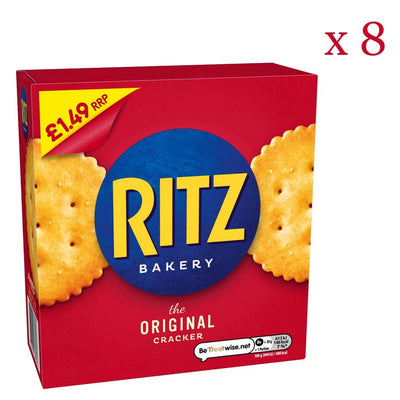 Ritz The Original Baked Crackers 150g (Pack of 8 Boxes) PMP
