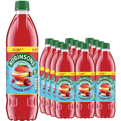 Robinsons Summer Fruits No Added Sugar Squash – 750ml Bottle