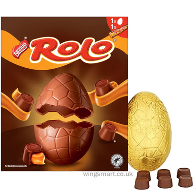 Rolo Milk Chocolate Large Easter Egg 202g