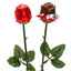 Chocolate Flavoured Candy Roses 18g (Pack of 18)