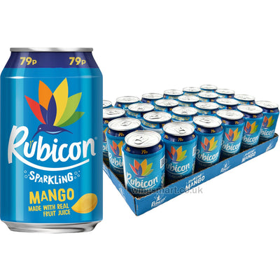 Rubicon Sparkling Mango 330ml PMP (Case of 24)