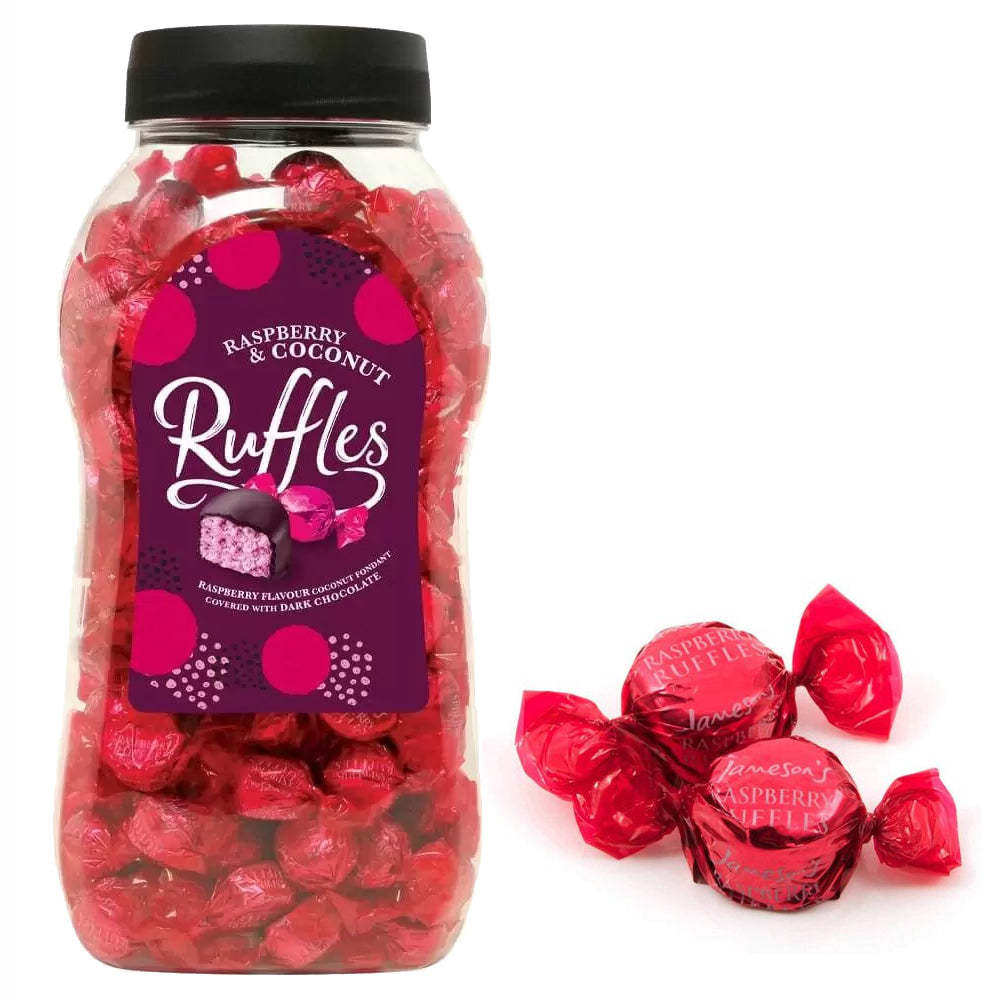 Ruffles Raspberry & Coconut Jar 1.5kg - WingsMart