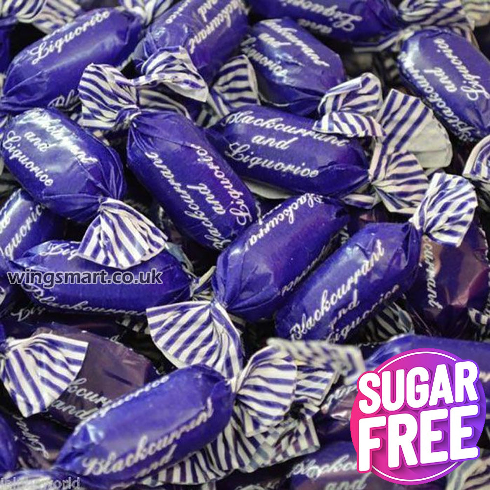 SUGAR FREE Hard Boiled Sweets- Pick And Mix Quality Wrapped Sweets Bag - WingsMart