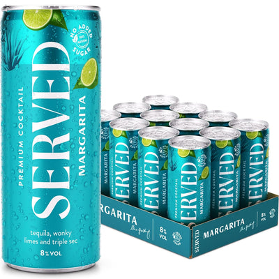 SERVED Margarita 8% ABV (Case of 12)