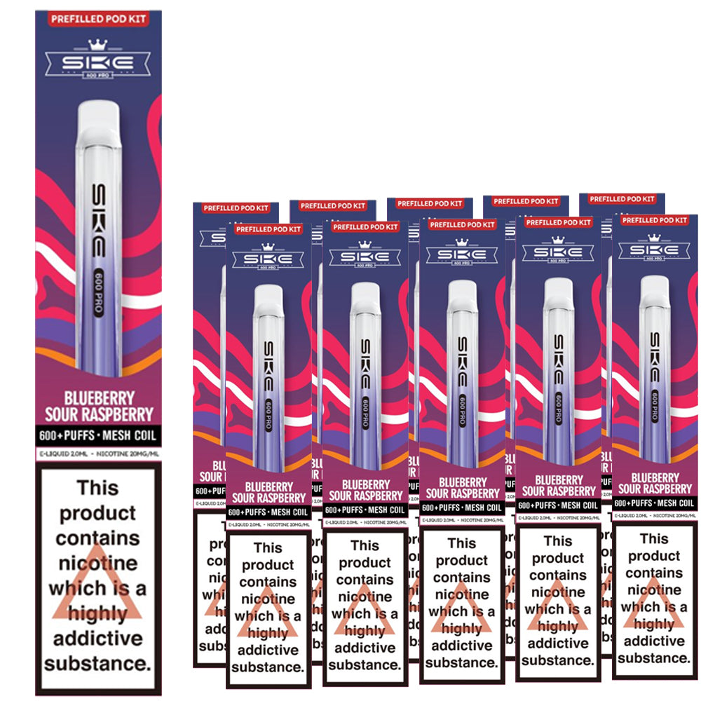 SKE 600 Pro Blueberry Sour Raspberry Pro Prefilled Pod Kit