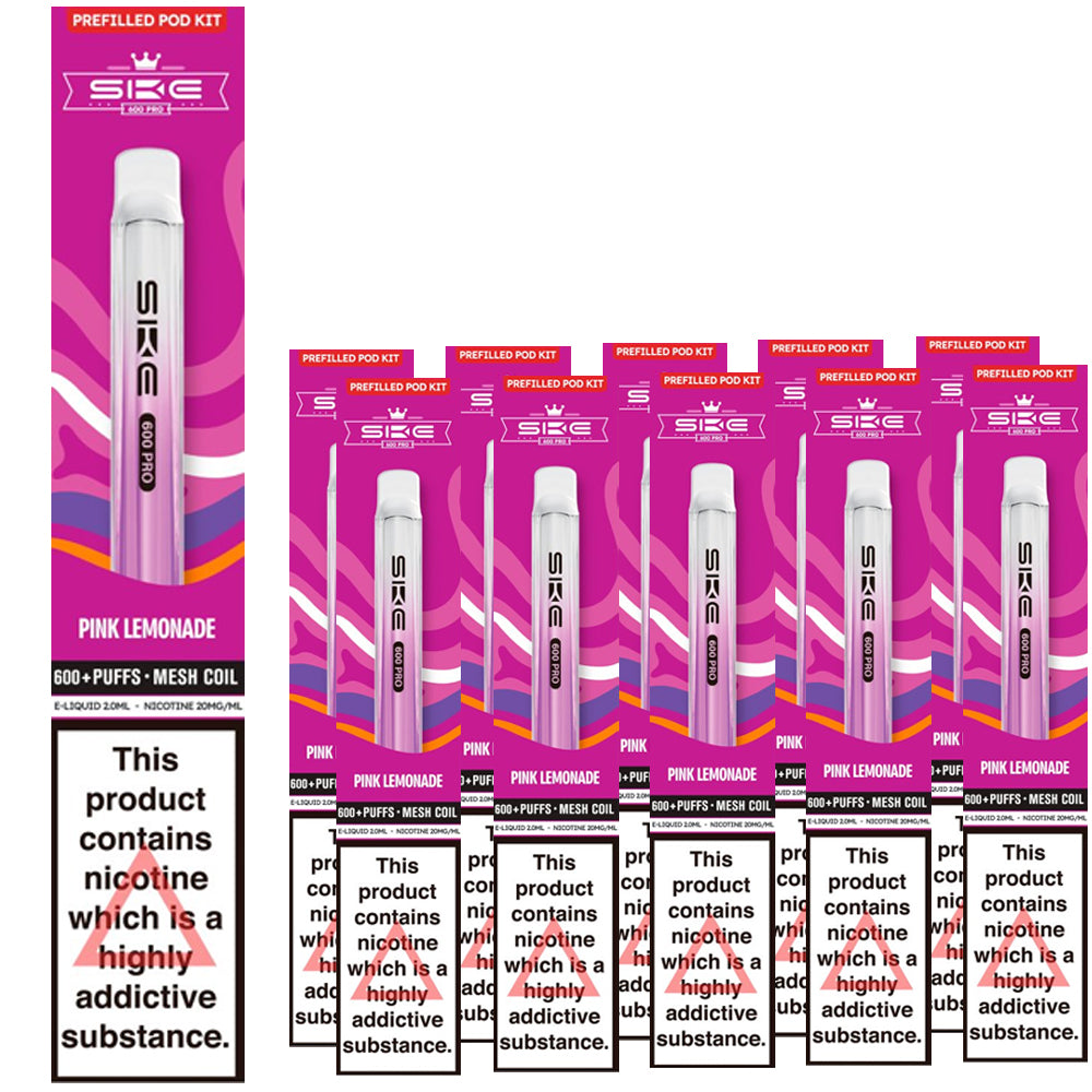 SKE 600 Pro Pink Lemonade Prefilled Pod Kit 20mg/ml