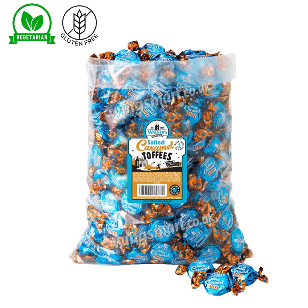Walker’s Nonsuch Assorted Toffees & Eclairs 2.5kg Mixed Classic Toffee Selection