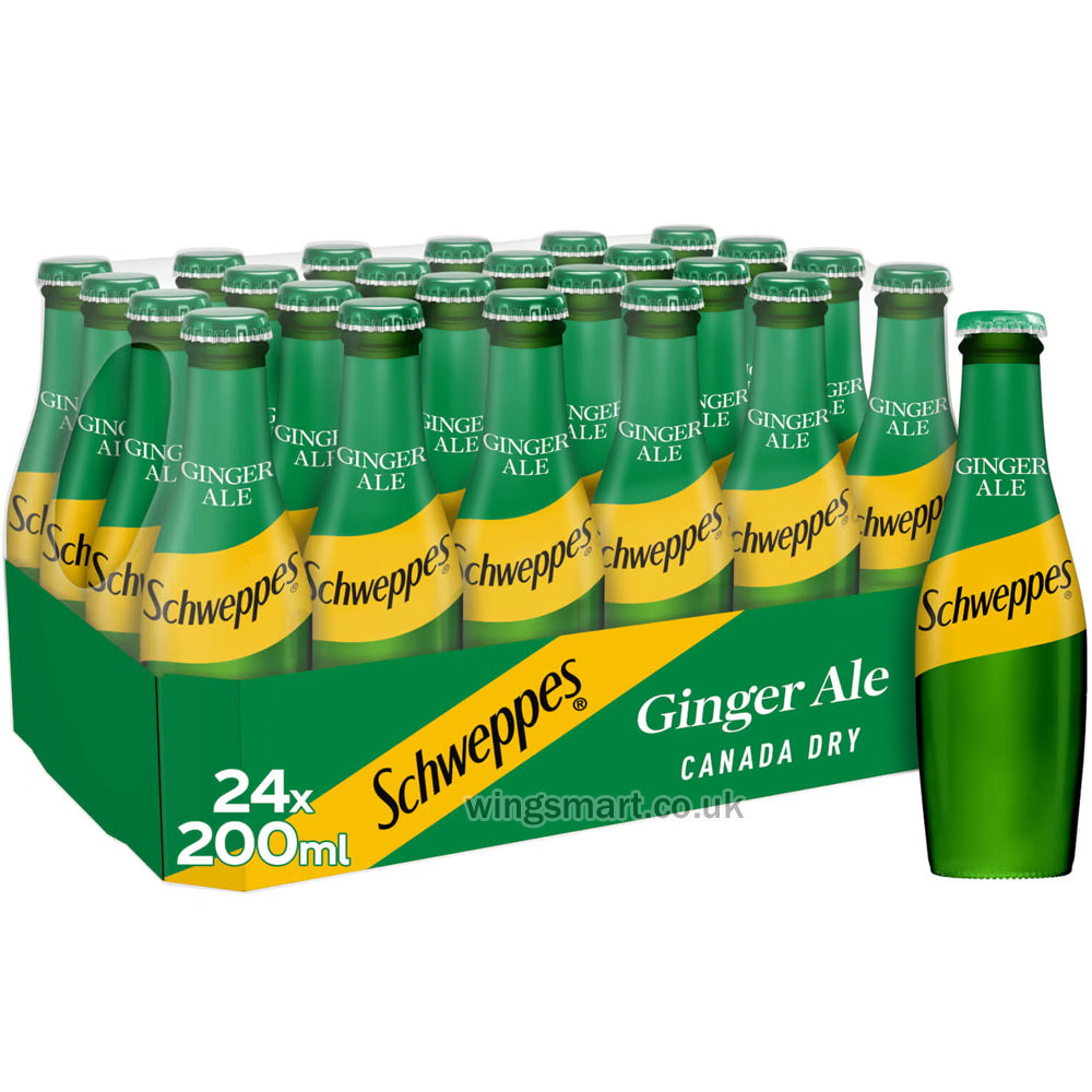 Schweppes Ginger Ale 24 x 200ml