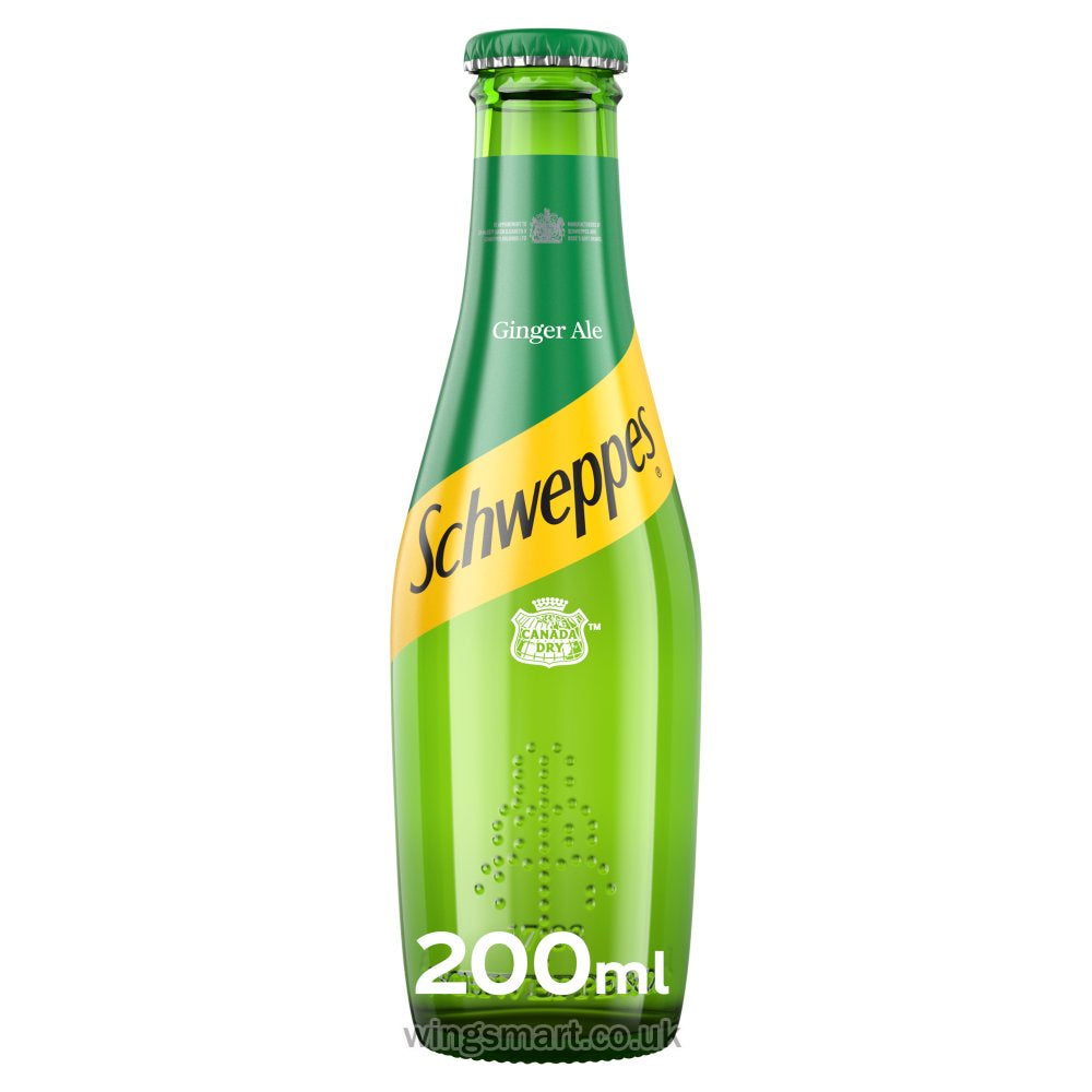 Schweppes Ginger Ale 24 x 200ml