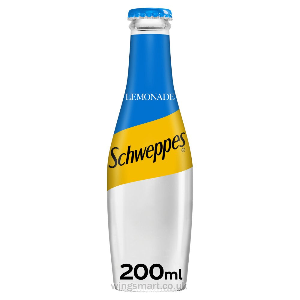 Schweppes Lemonade 200ml (Case of 24)