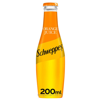 Schweppes Orange Juice 200ml (Case of 24)