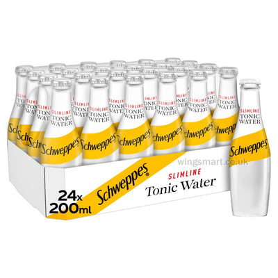 Schweppes Slimline Tonic Water 200ml (Case of 24)