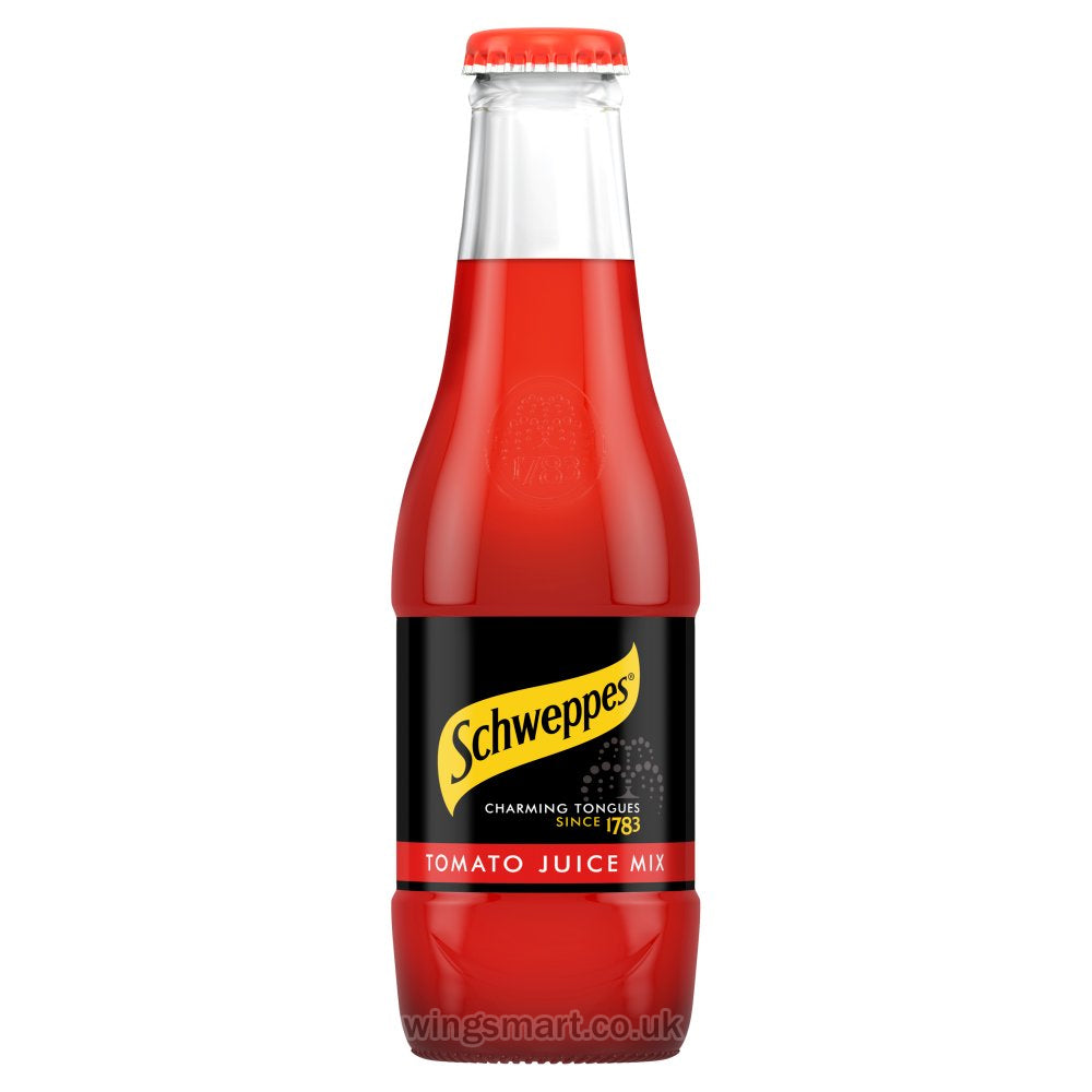 Schweppes Tomato Juice 200ml (Case of 24)