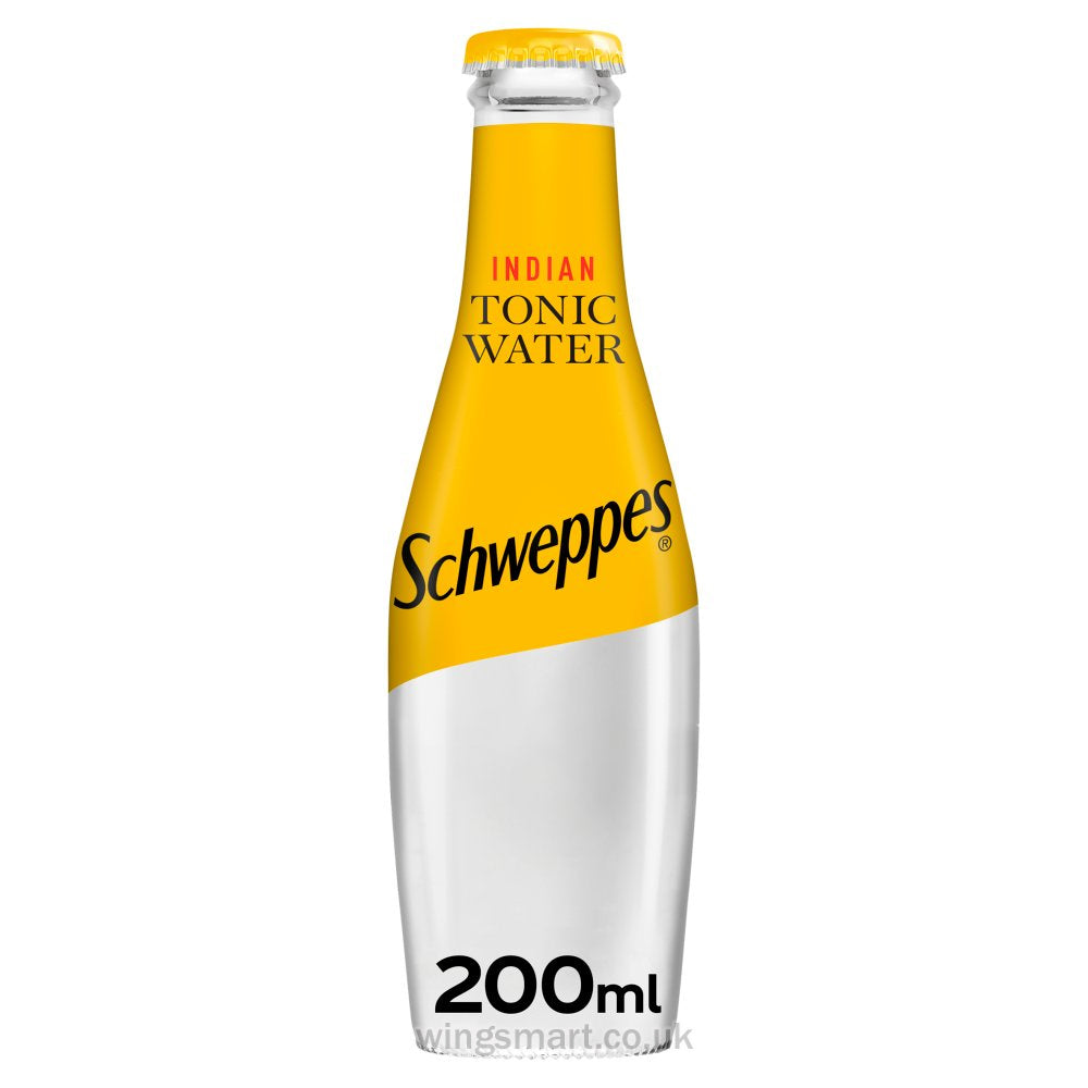 Schweppes Tonic Water 200ml (Case of 24)