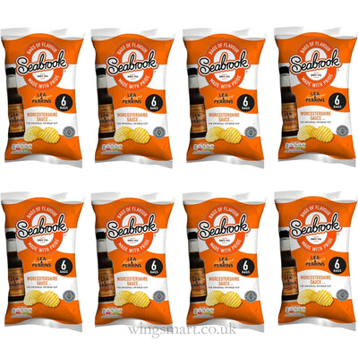 Seabrook Lea & Perrin Crisps Limited Edition (Box of 8)