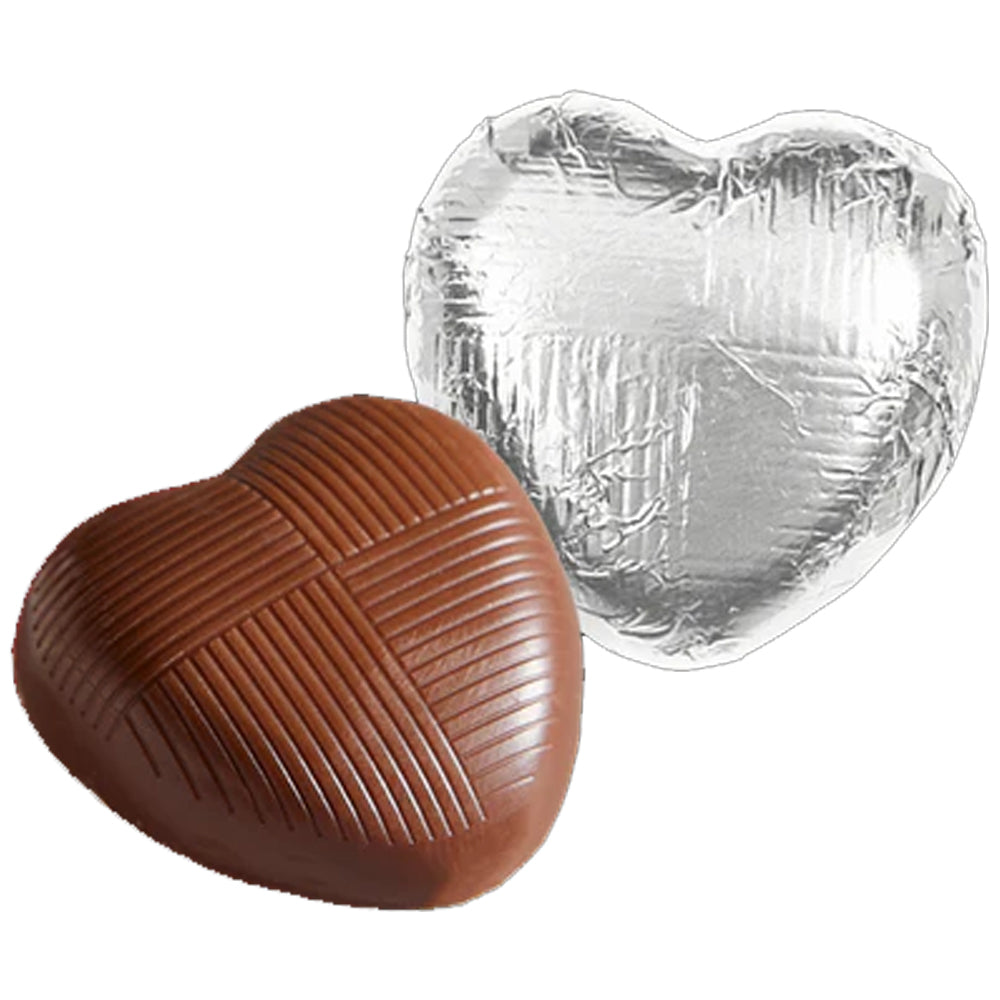 Whitakers Foiled Chocolate Hearts – 1kg – Bulk Gift Pack