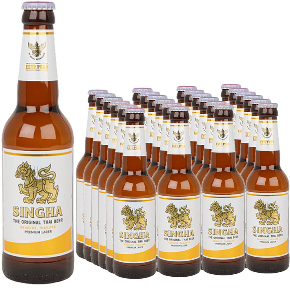Singha The Original Thai Beer 330ml (Case of 24)