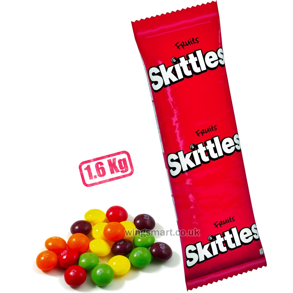 Skittles Fruits Sweets Bulk Vending Bag 1.6kg